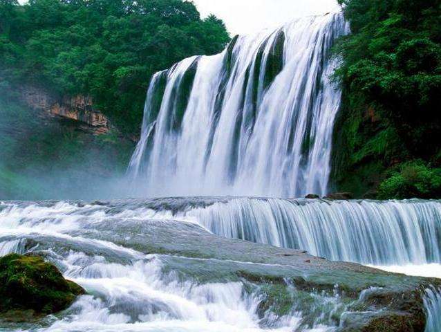 在中国有一个绝美的跨国大瀑布,我国三大名瀑布是什么