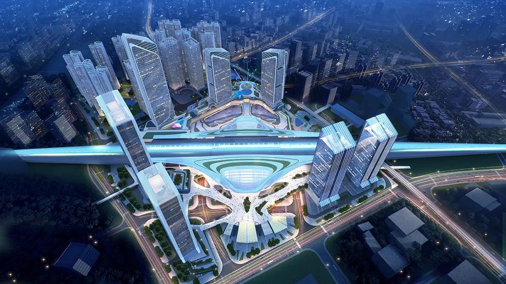 虎门高铁站商业综合体还在建吗,aedas建筑设计事务所汕头