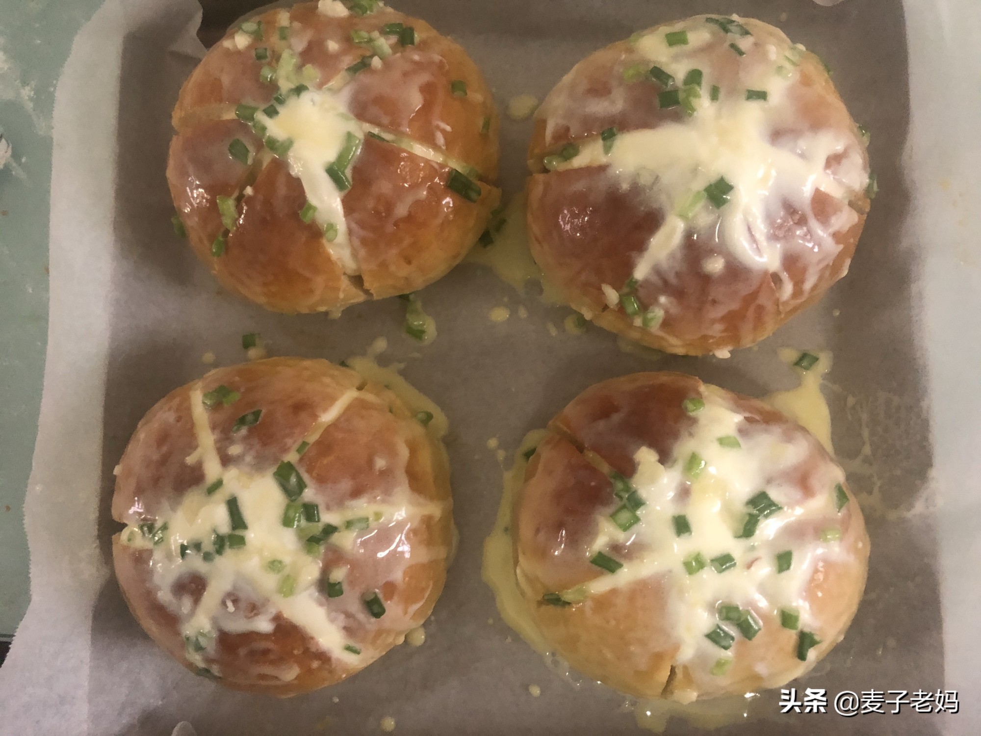 风靡韩国的网红面包,不用烤箱烤简单又方便的拉丝面包