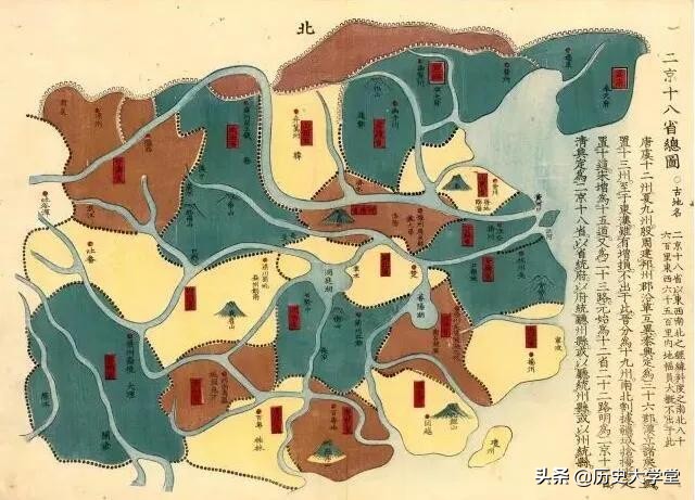 南直隶为什么不横着划分,存在了400年的南直隶