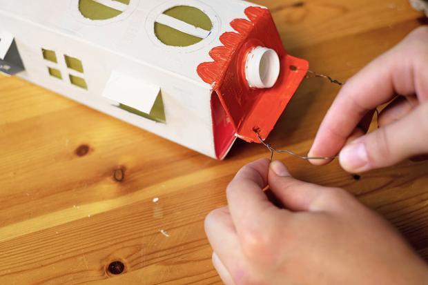 关于中秋节的手工灯笼简单易学,中秋灯笼diy幼儿园师生户外活动