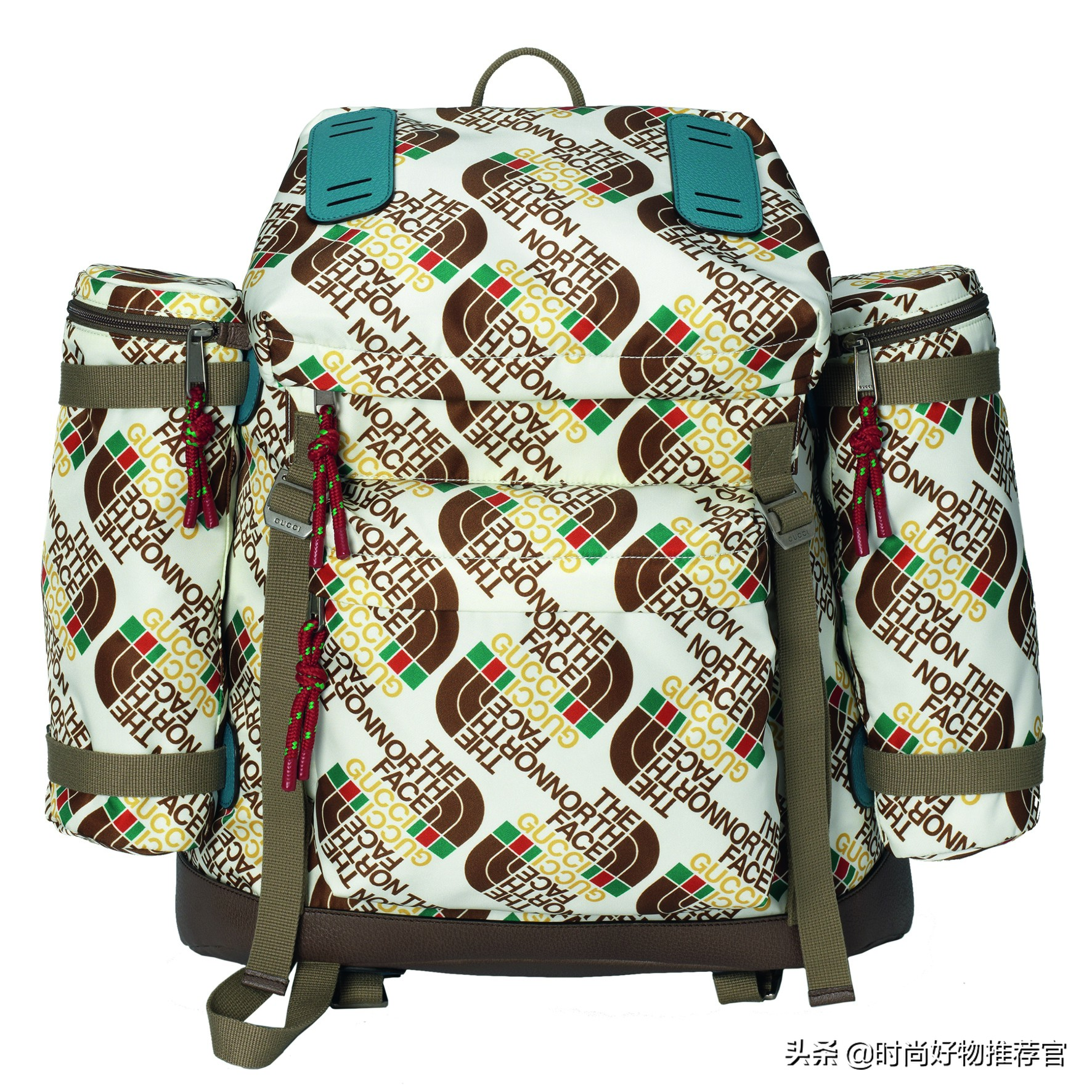 阿迪和gucci联名款包包复古风图片,gucci新包logo会有贴膜