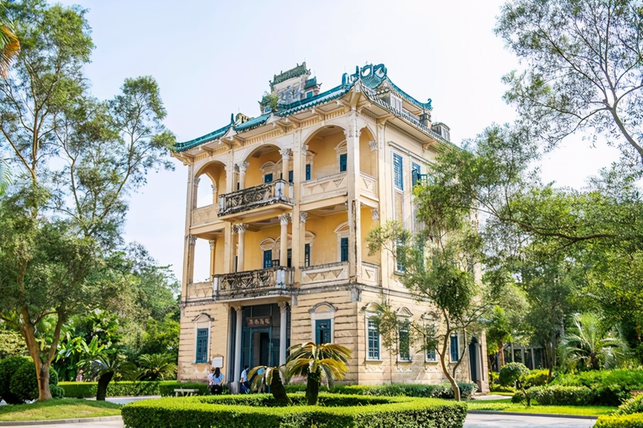 江门开平立园游览图,江门立园