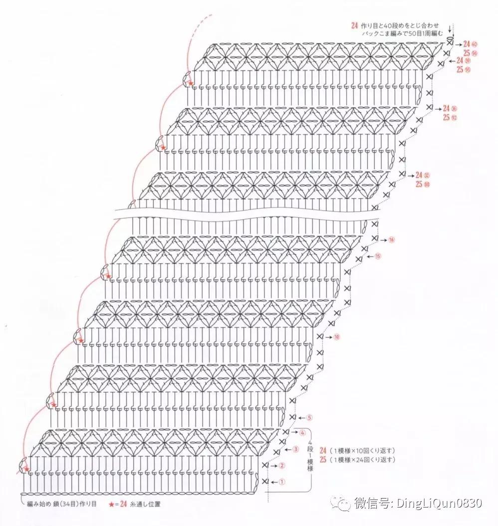 螺旋包包钩编,白狐围脖的钩编图解