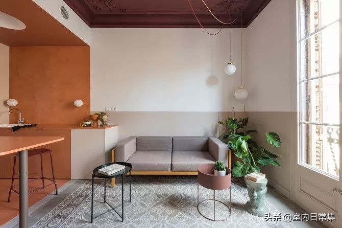 巴塞罗那酒店式公寓,巴塞罗那粉色尖顶房