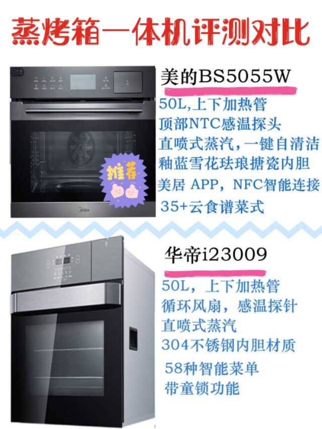 现在流行蒸烤箱一体机,蒸烤箱一体机加热方式