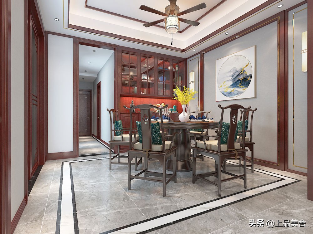 老公不顾老婆反对坚持装中式风，完工效果太震撼，被老婆拿出来晒