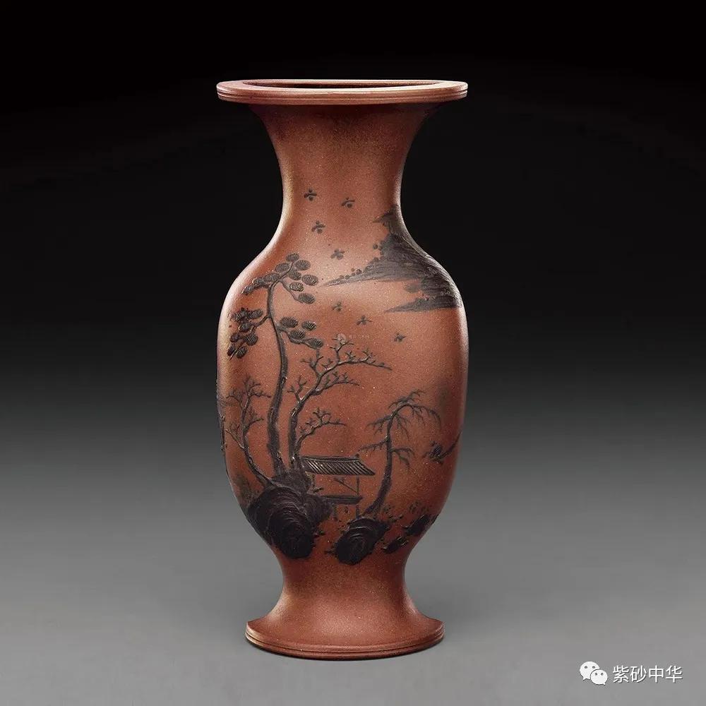 顶级紫砂壁瓶图片,紫砂茶叶罐的器型图