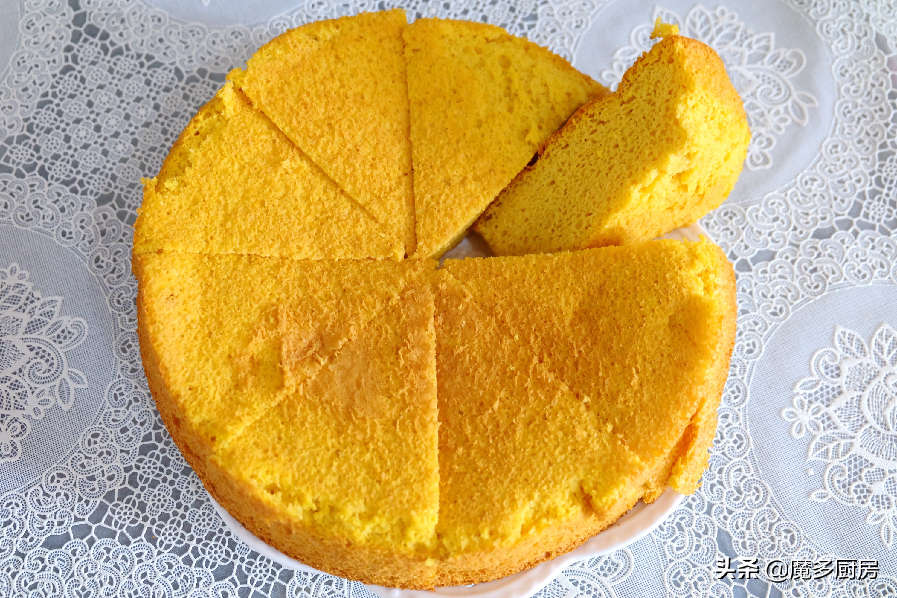 无糖粗粮蛋糕,无糖杂粮蛋糕的做法烤箱家庭版