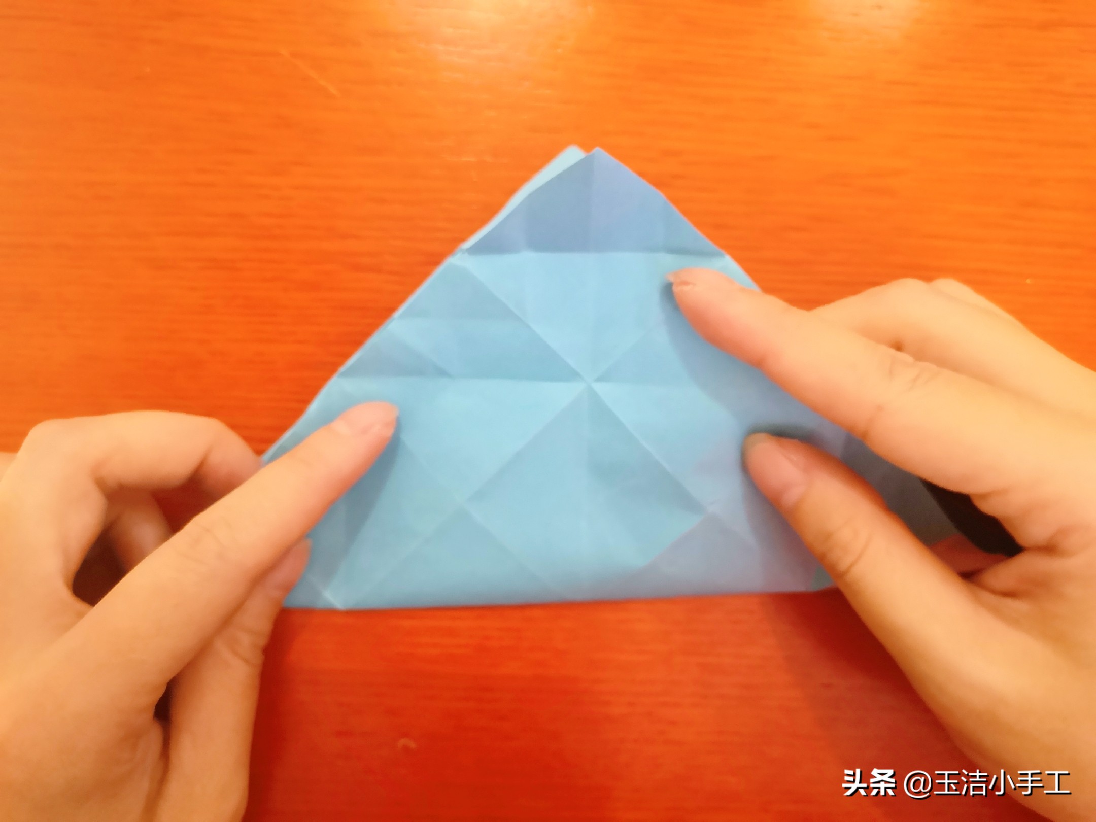 花篮纸折法超级无敌慢动作,花篮怎么折只用正方形的纸