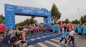 当我在长城工厂看马拉松时,我想些什么