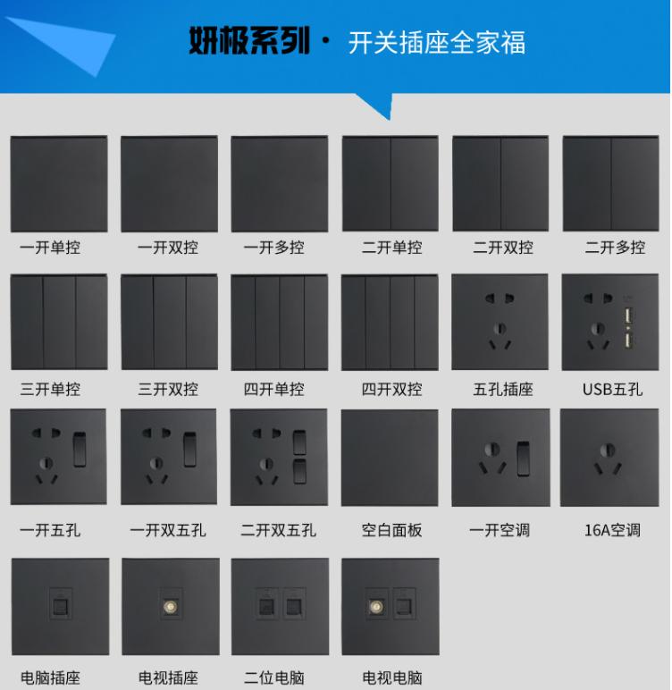 施耐德开关插座拆分对比,施耐德开关插座怎么选
