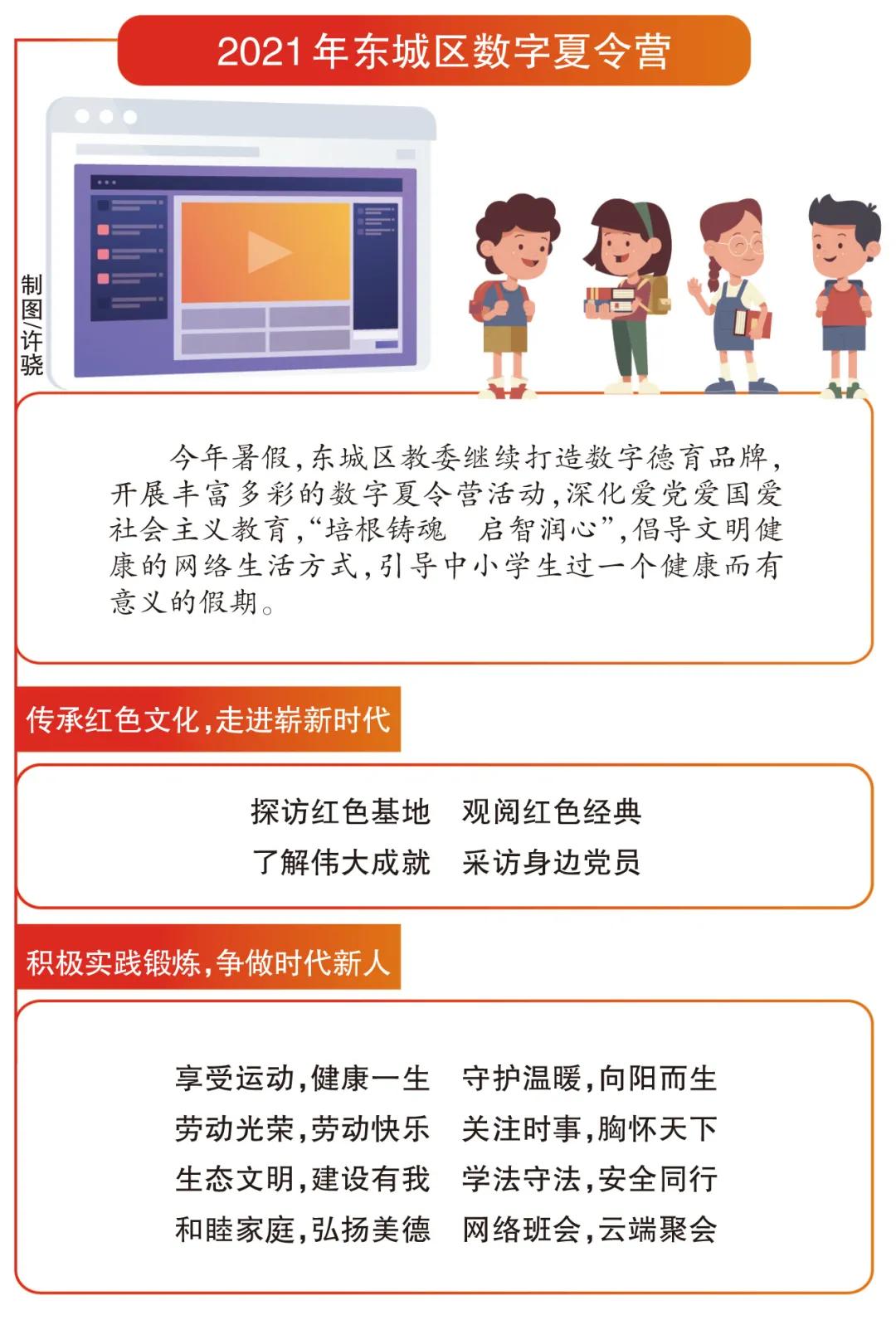北京市东城区数字夏令营,数字阅读夏令营活动
