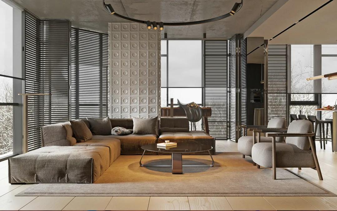 60平米沙发款式,60平小户型法式沙发墙