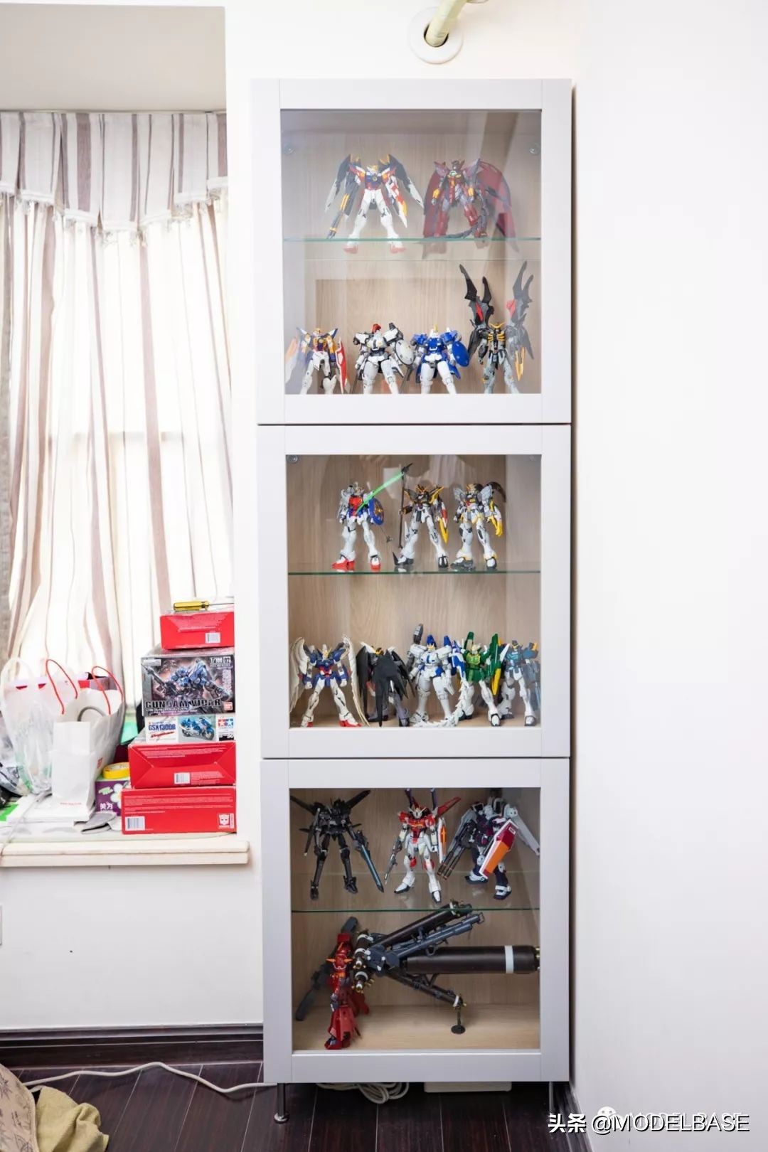 宜家模型展示柜,买了宜家玩具收纳柜