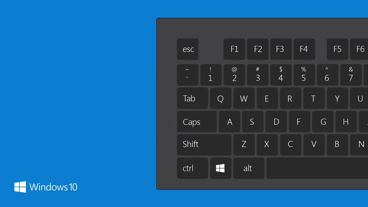 windows10常用快捷键一览表,windows10的几个快捷键用法