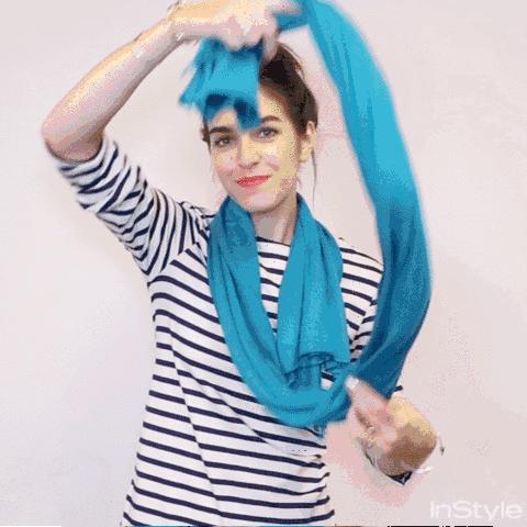 围巾的各种围法新手,20种最实用的围巾围法