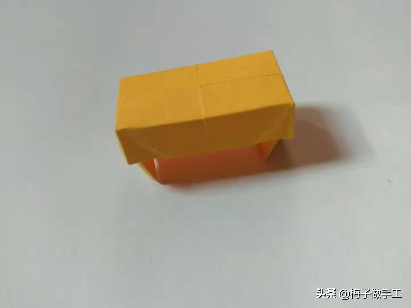 手工折小桌子怎么折,儿童折纸桌子折法大全