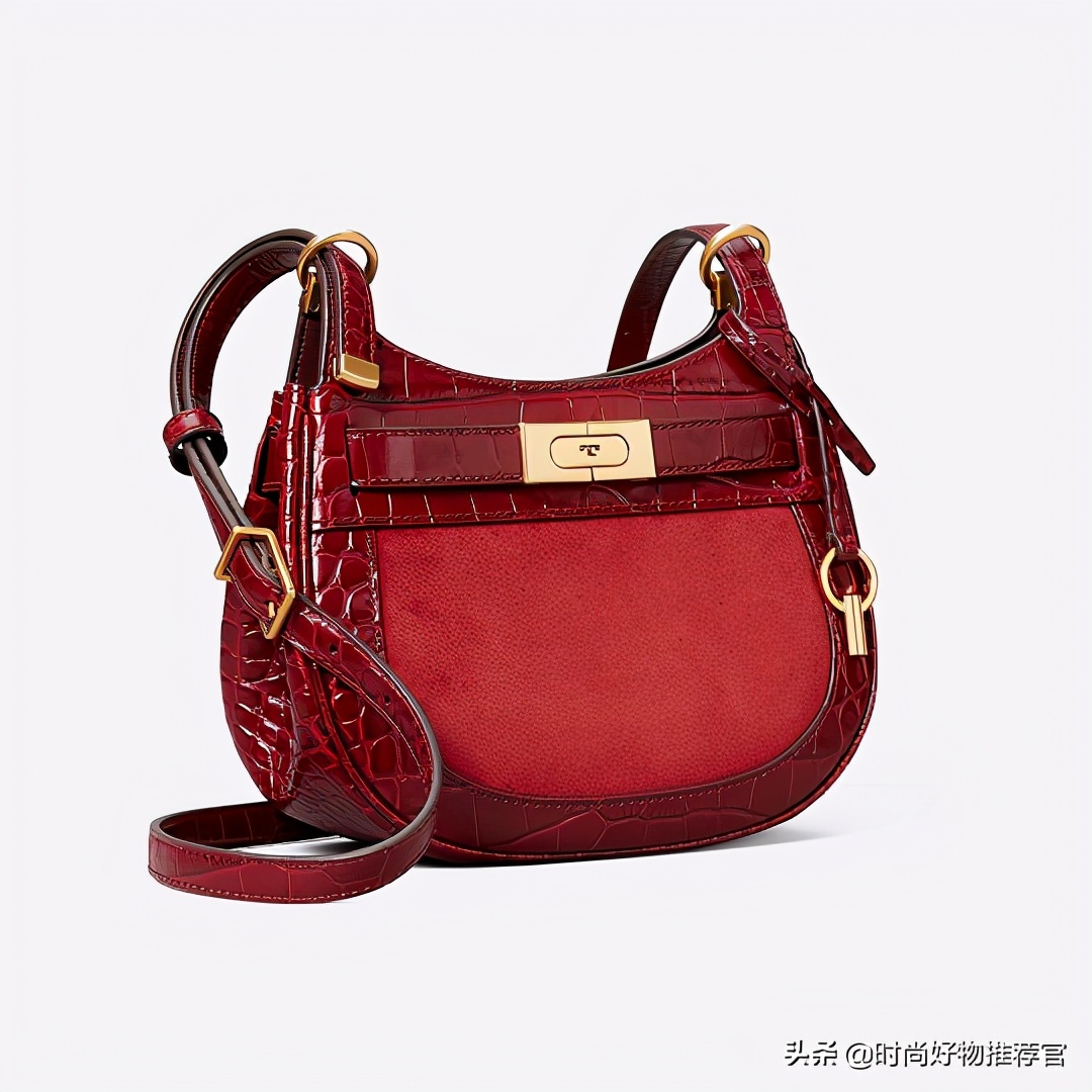 toryburchlee系列头层牛皮,toryburch包金标刮花
