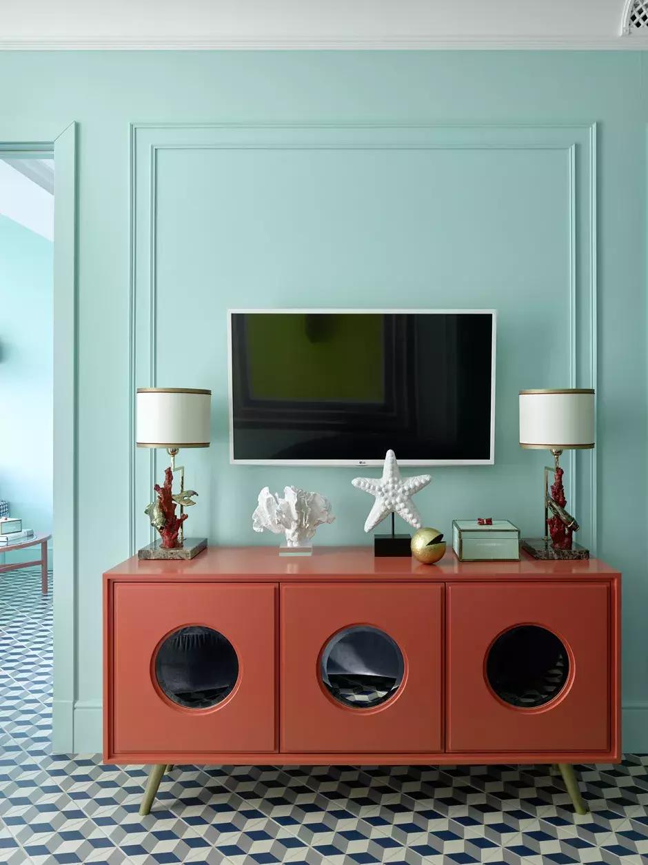 tiffany蓝配原木色,tiffany蓝家居单品