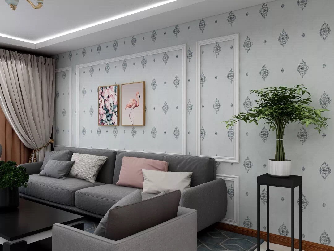 贴墙布好还是不贴墙布好,贴墙布和没贴墙布对比