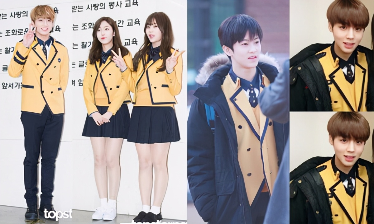 看韩国大学的校服日常,韩国学生看我们中国的校园校服