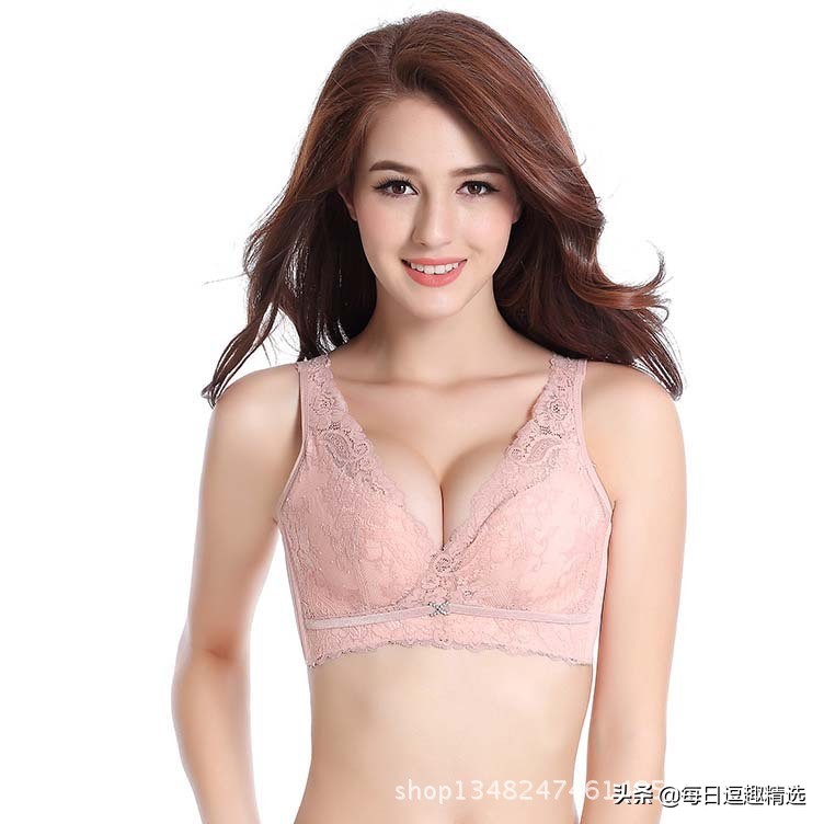 适合小胸平胸加厚的文胸,日系刺绣加厚文胸