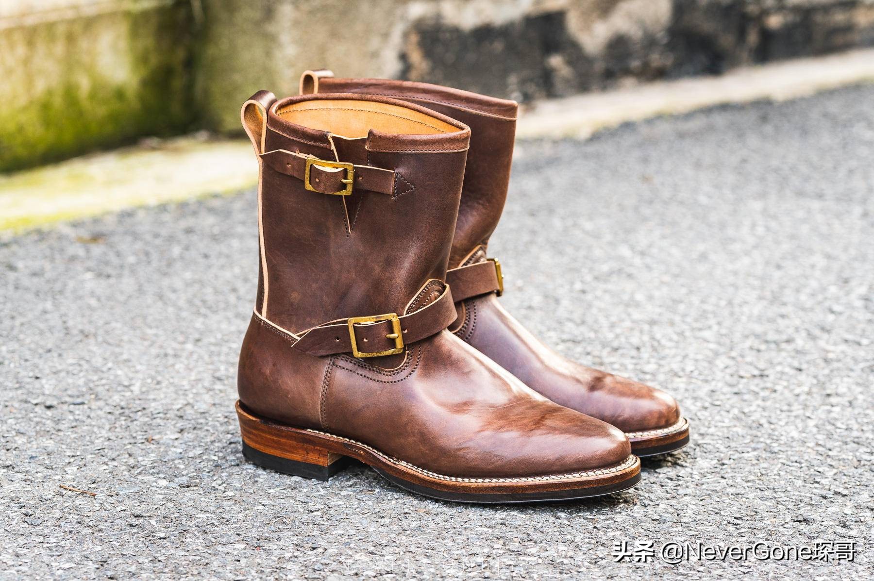 一双少见但高端的电工雨鞋——Viberg2060马皮工程师