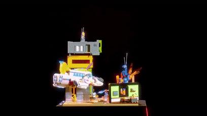 拼了10个小时的乐高弄散了,盘点乐高的崩溃瞬间