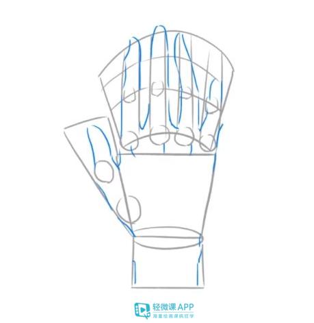 动漫人物手的最简单画法,动漫人物手的画法各种姿势
