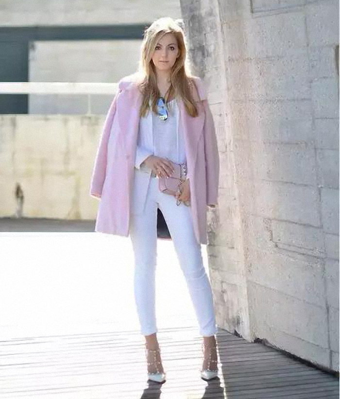 春天服装穿搭使用马卡龙配色，青春明快显年轻，光彩照人