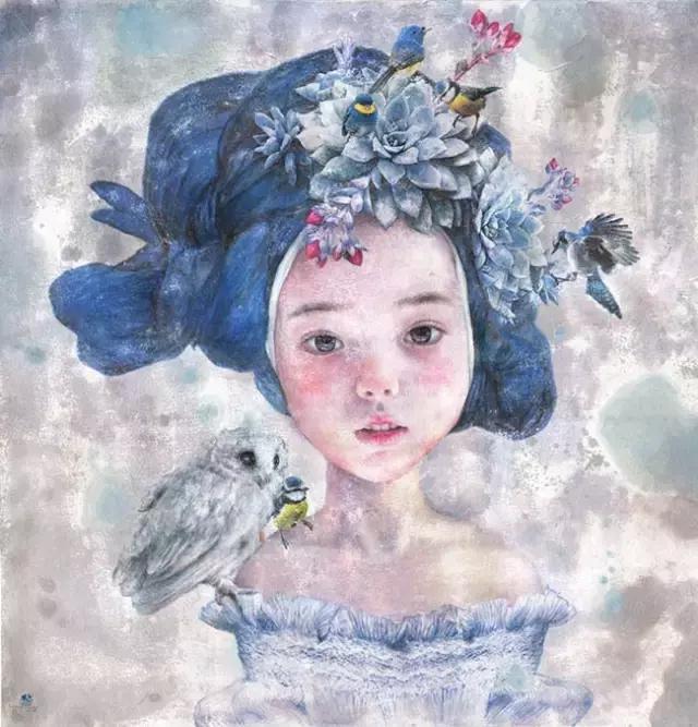 韩国多肉女孩,用绘画治愈无数人!