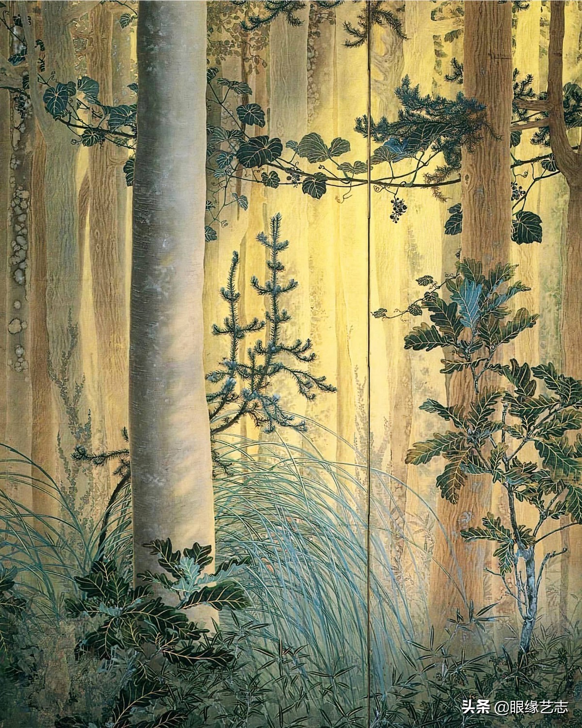 日本100幅中国古代绘画,日本花鸟绘画欣赏