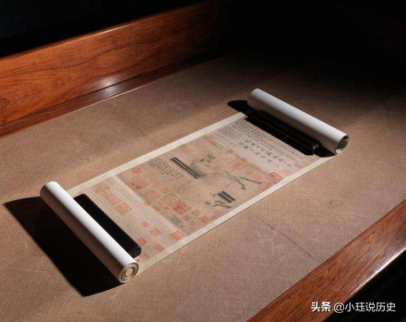 被乾隆皇帝盖过章的有哪些画,被乾隆盖章的画