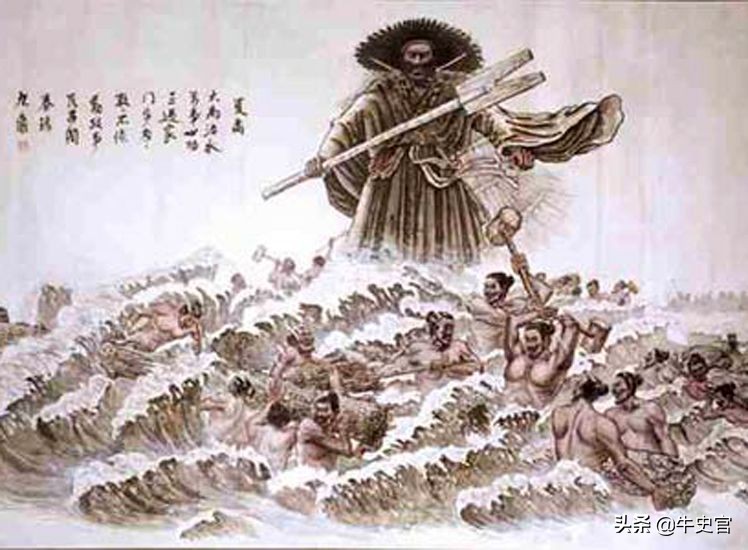 大禹治水三过家门而不入是真是假,大禹治水几次过家门而不入