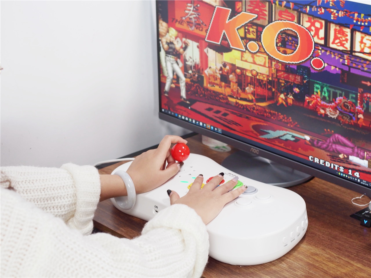 snkneogeo测评,snk游戏机neogeo摇杆模式