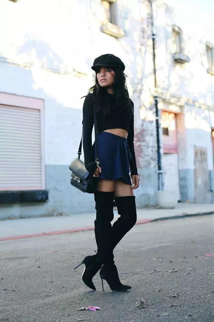 靴筒高度划分,小个子马丁靴靴筒高度