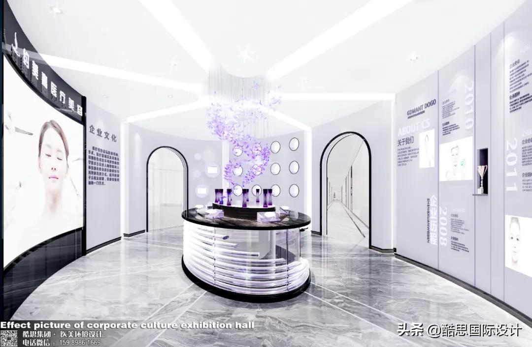 极简轻奢风医疗美容,轻奢医疗美容设计