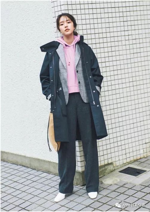 早秋盐系叠穿三件套,日系两件套秋装