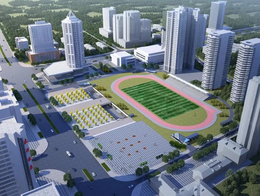 等着吧！还你一个新咸阳体育场和超大地下停车场