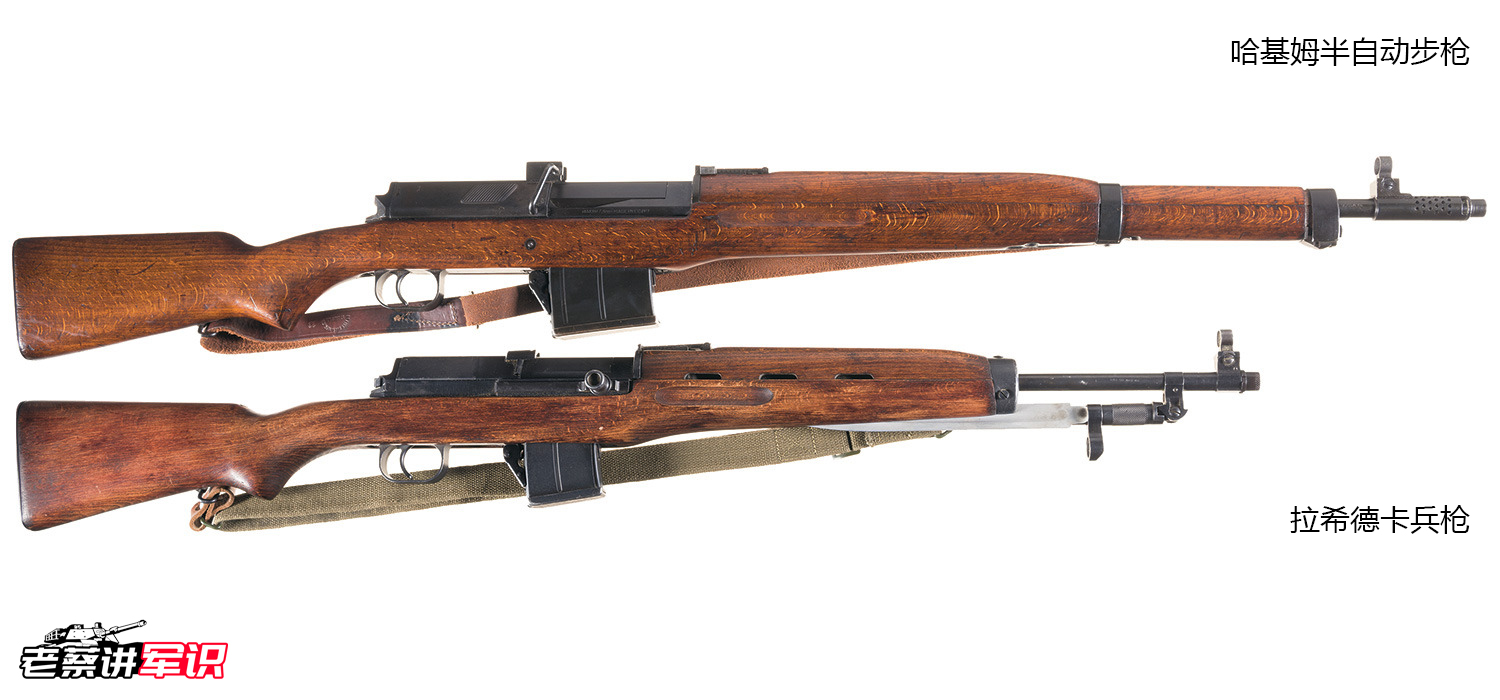 二战半自动步枪sks56,二战德国stg44自动步枪