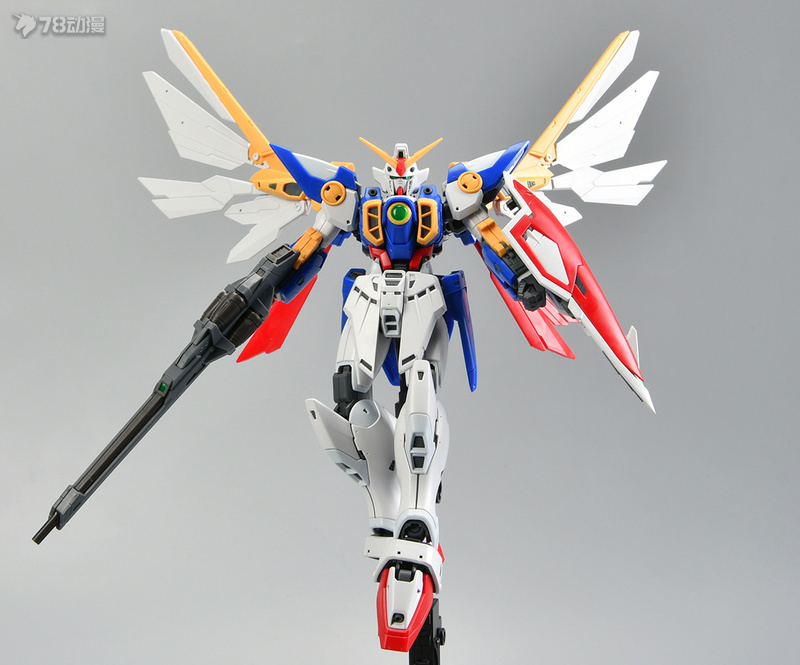 万代高达rgrx78-2,万代rg飞翼零式高达