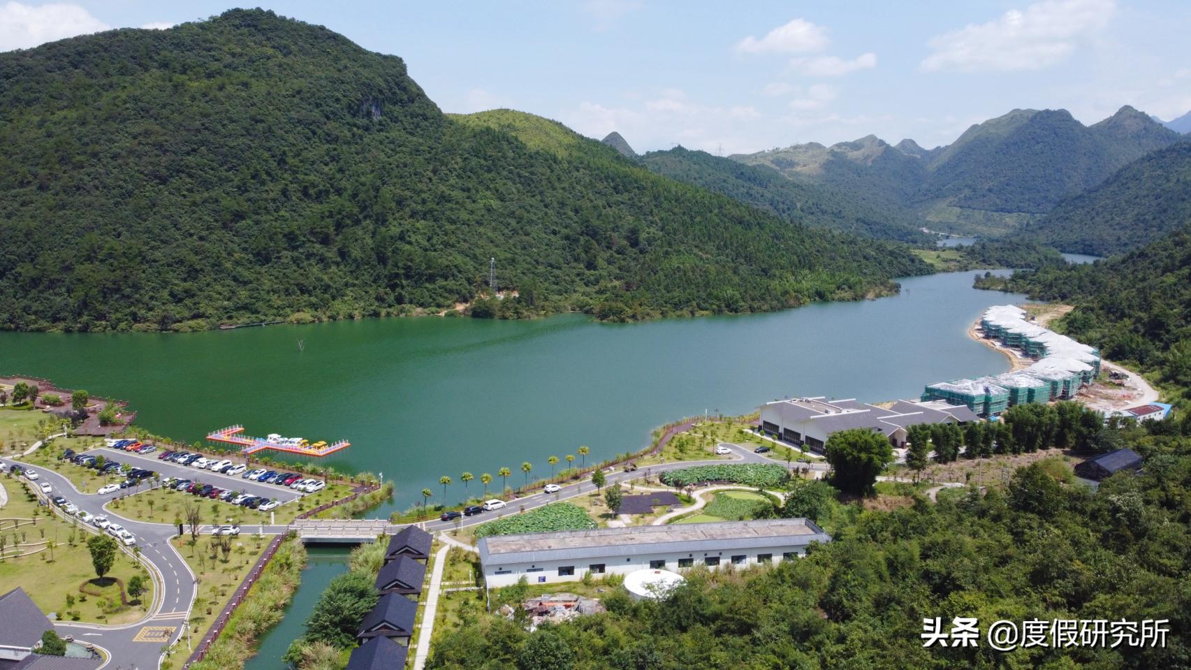 森林和山水,森林公园和森林湖畔