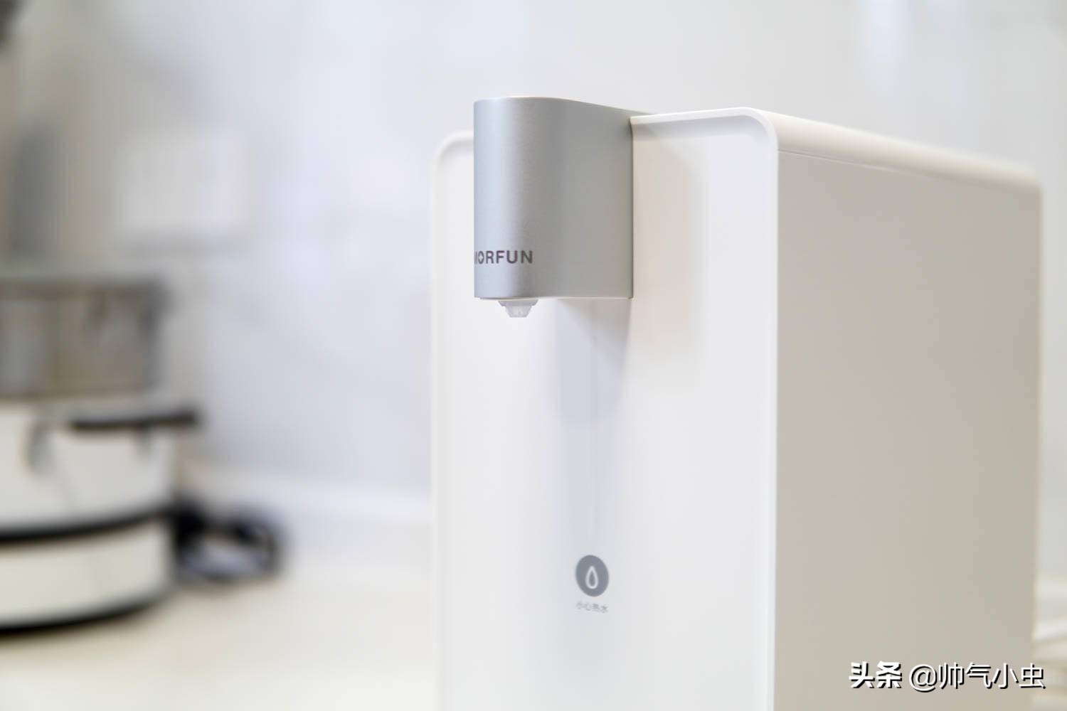 小米饮水机开箱,小米有品即热式立式饮水机1099