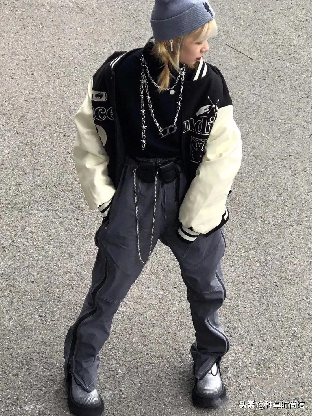 又飒又野的棒球服怎么穿才好看,又野又痞的穿搭