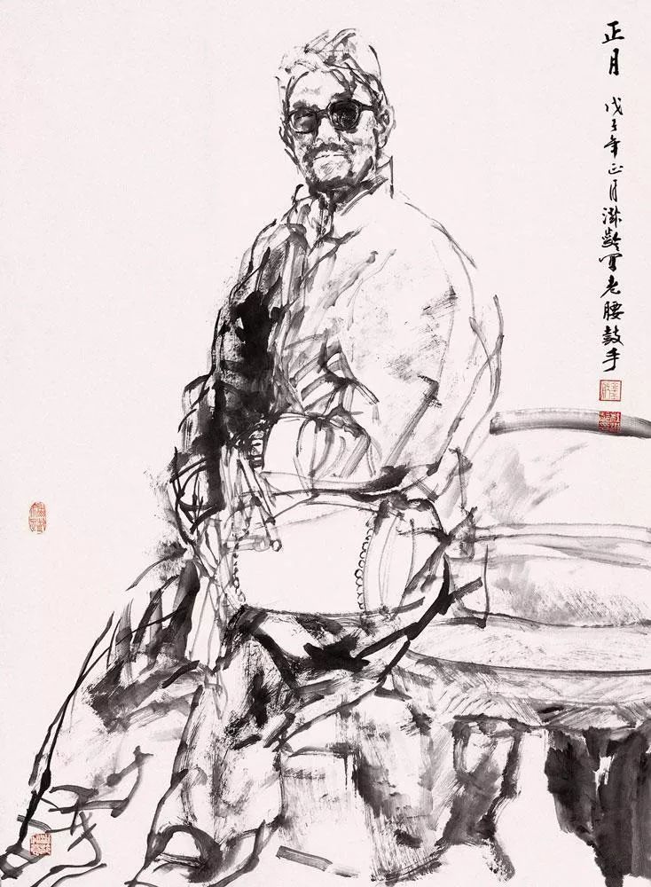 他从一个普通的美术编辑，到成就斐然的专业画家