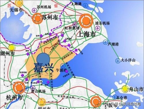 嘉兴未来最可能往哪边发展,位置尴尬的五个省份