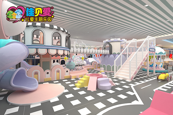 室内儿童游乐园玩儿一整天,孩子玩室内儿童游乐场玩的全过程