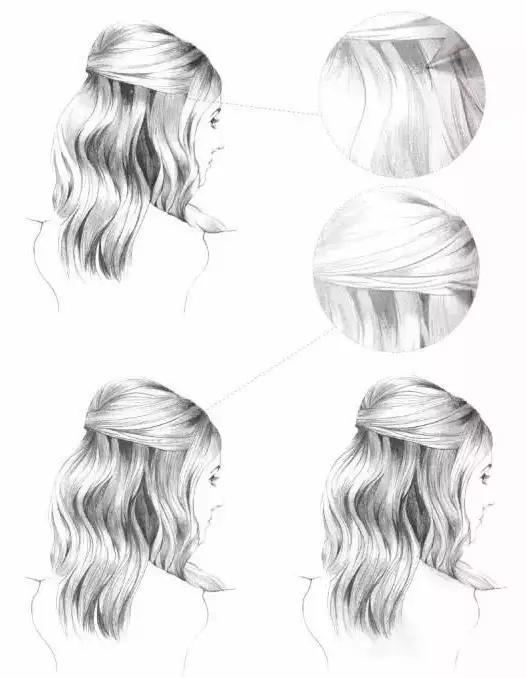 如何简单画出好看的头发颜色,如何画好看的头发教程