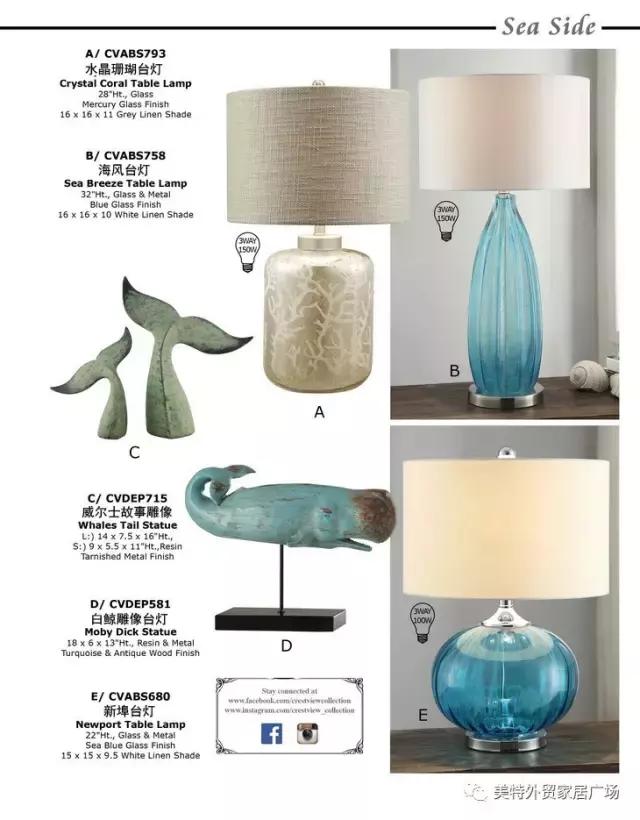 美特精品家具——《CrestviewCollection》灯饰火爆来袭!